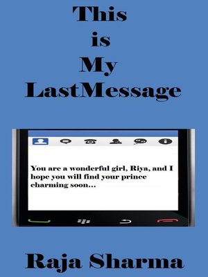 cover image of This is My Last Message
